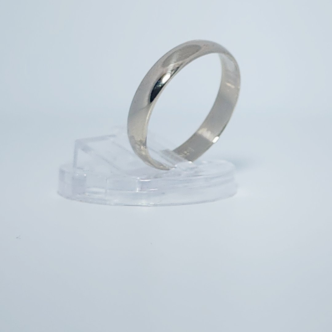 Comfort fit men Bands 2.7G Size 9, 14K White Gold