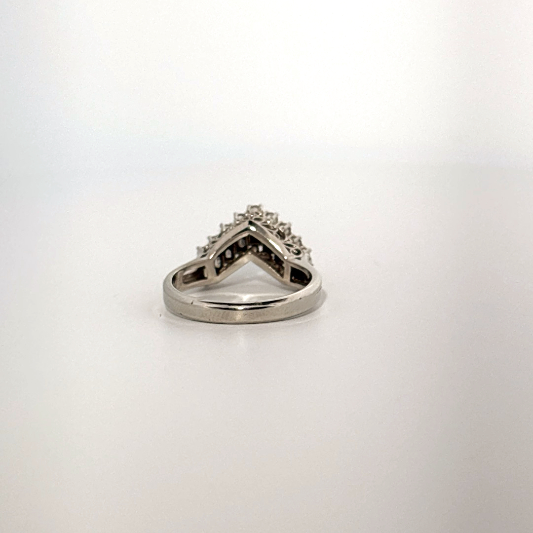 Natural Diamonds (0.51 CTW), Size 5.75, Platinum 900