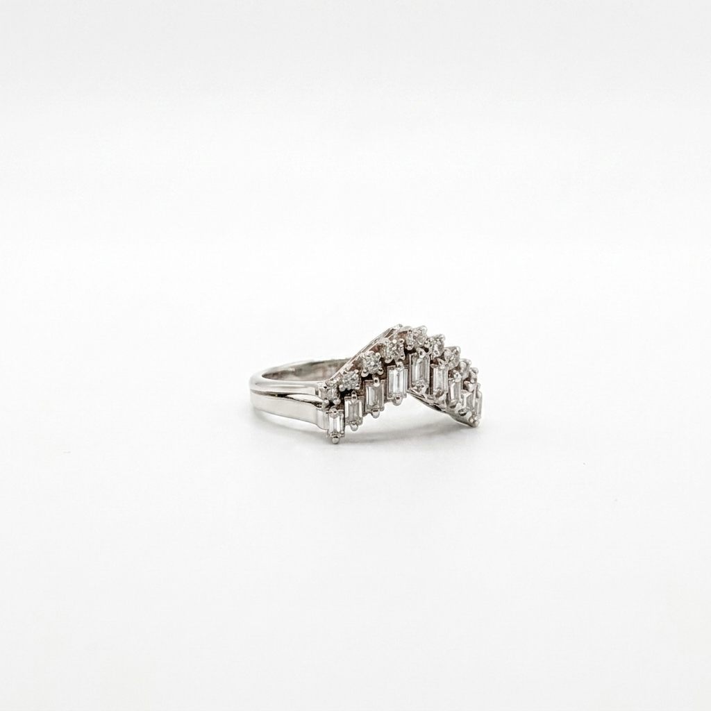 Natural Diamonds (0.51 CTW), Size 5.75, Platinum 900