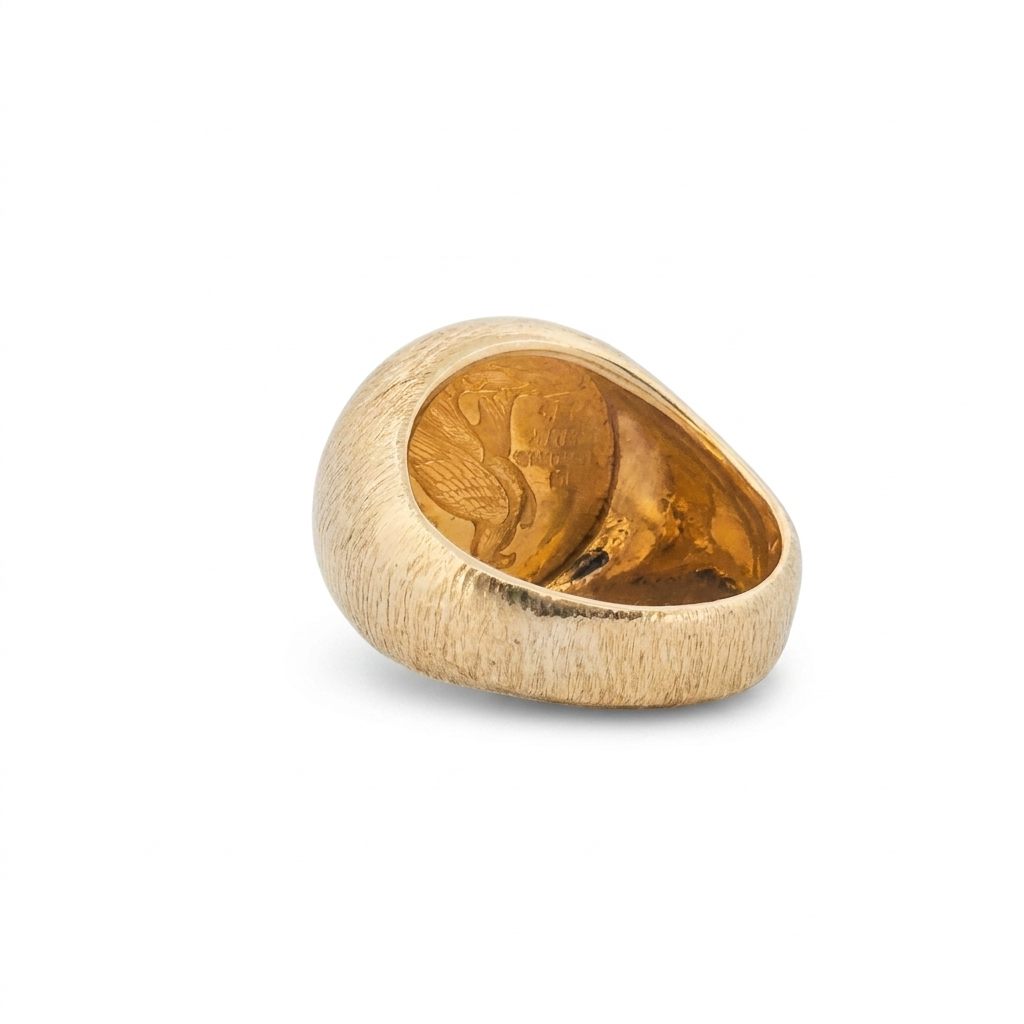 1915 $2.50 Liberty Coin Ring 17 Grams