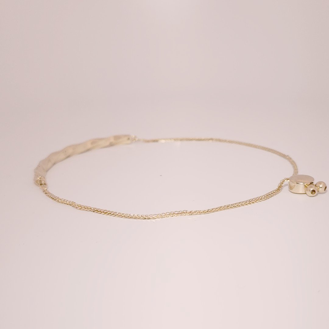 Unisex Fancy Italian Solid Bracelet, 14K Yellow Gold
